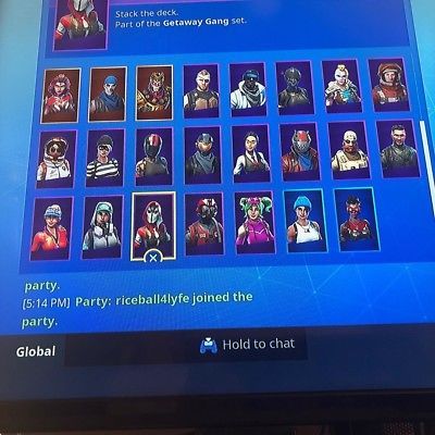 stacked fortnite account free